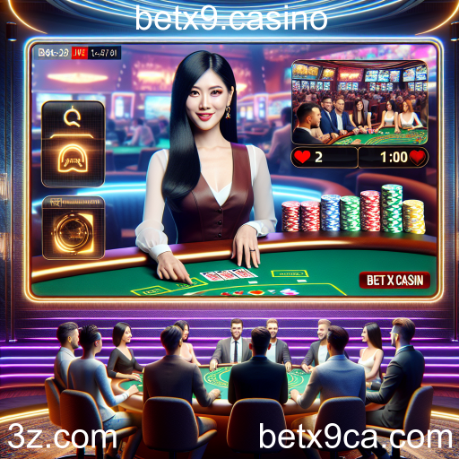 A Experiência dos Jogos ao Vivo no betx9.casino