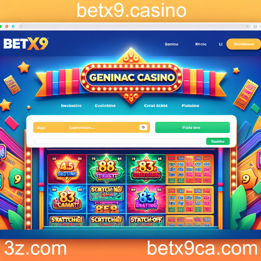 A Emoção das Raspadinhas no betx9.casino: Teste Sua Sorte!